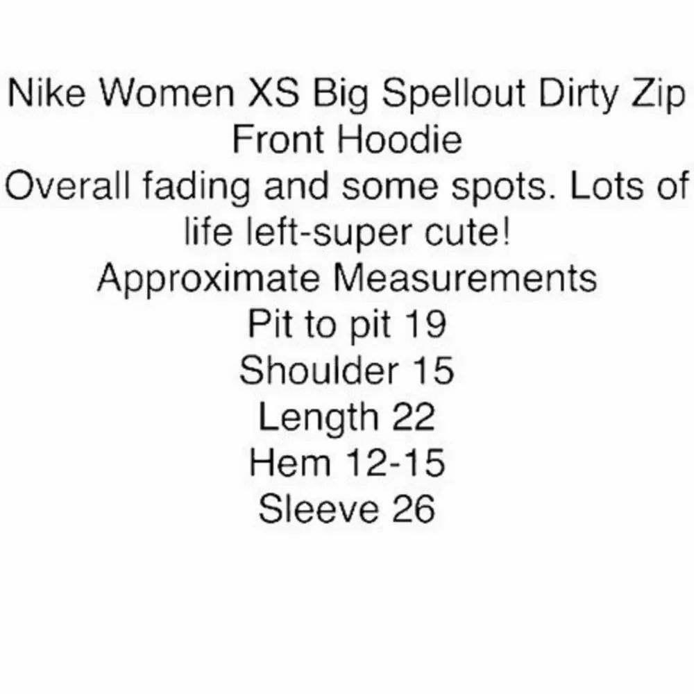 Nike Hoodie Big Spellout